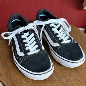 Vans Black and White Classic Sneakers
